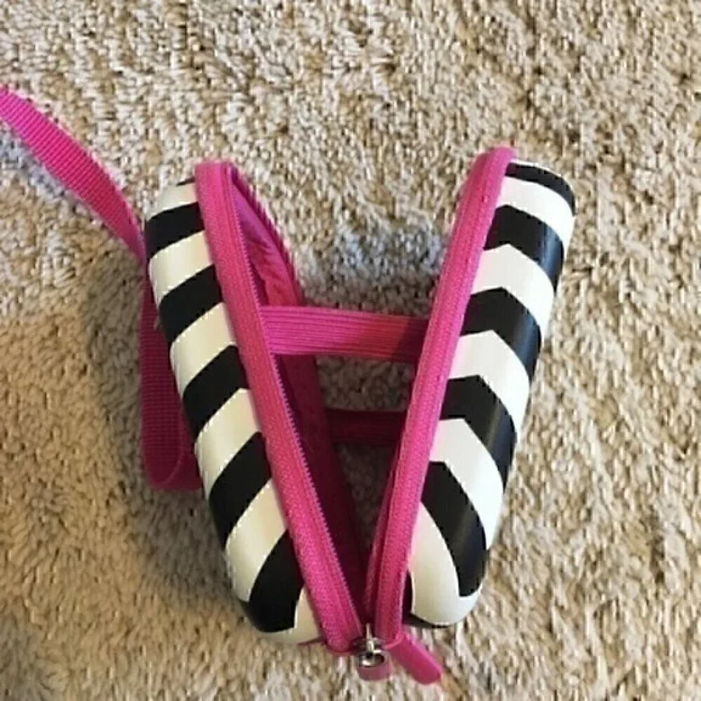 Zebra hardcover Camera case